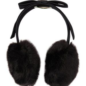 NWT Kate Spade Faux Fur Earmuff with Bow